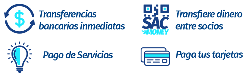 Servicios disponibles con SAC móvil